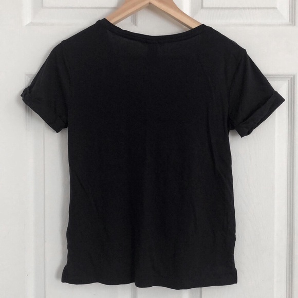 Navy blue Tencel (lyocell) tee H&M - Picture 6 of 6